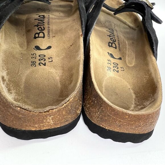 Birkenstock Betula Grace Slip On Two Strap Sandals 36/US 5 Narrow - Picture 12 of 14